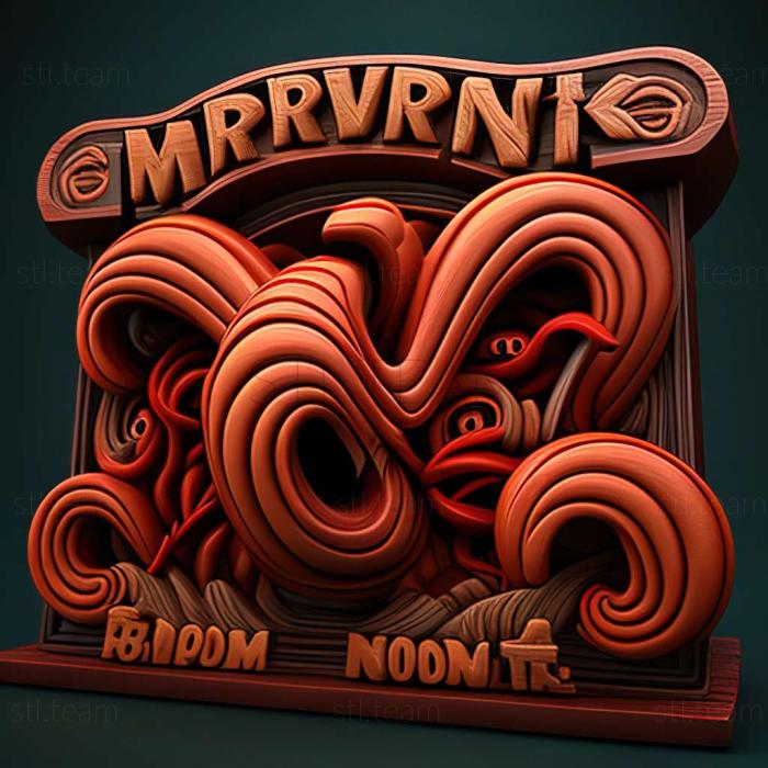 3D model Worms Revolution Extreme game (STL)